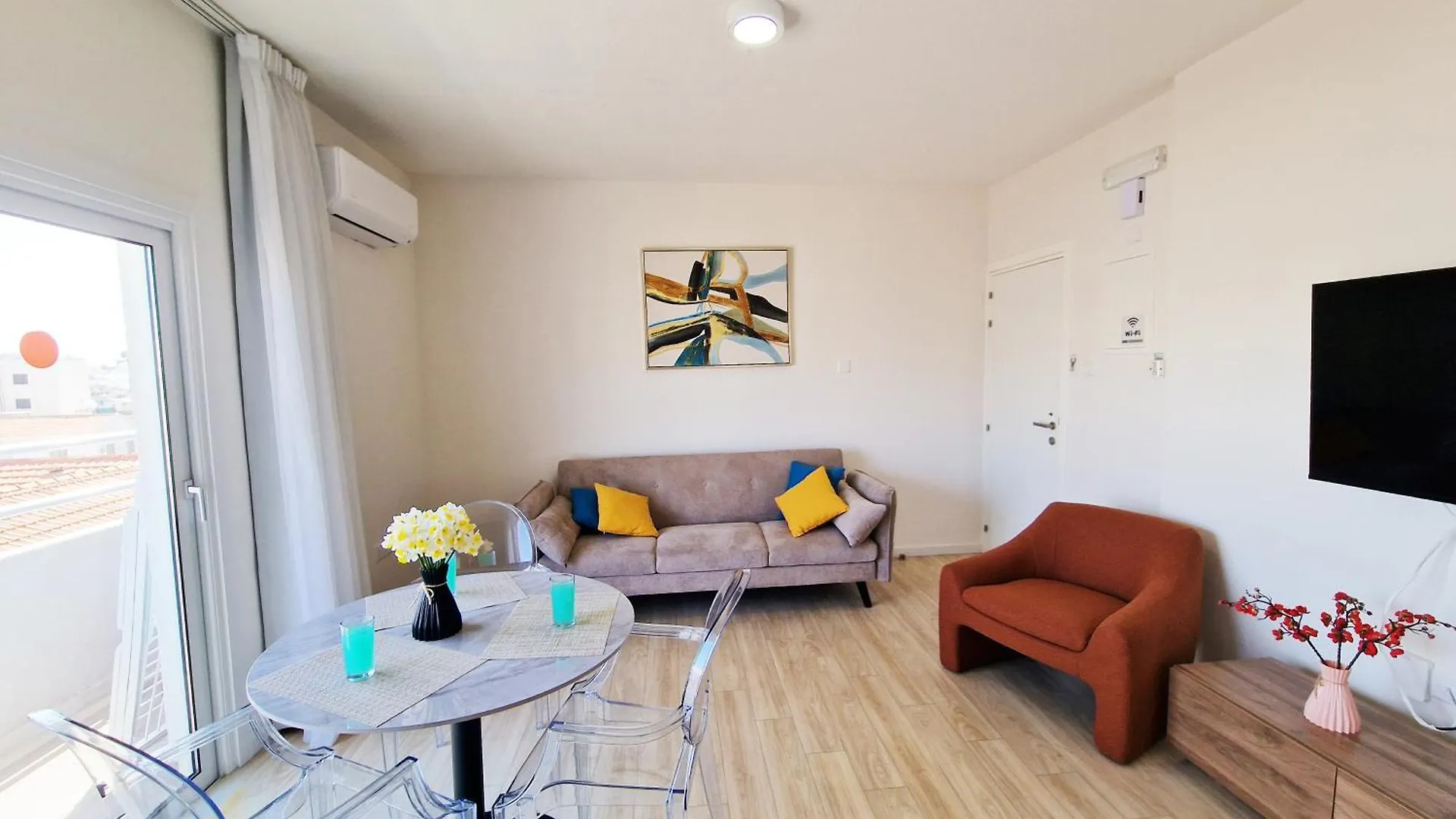 Kitieos Central Apartment With Sea View Larnaca